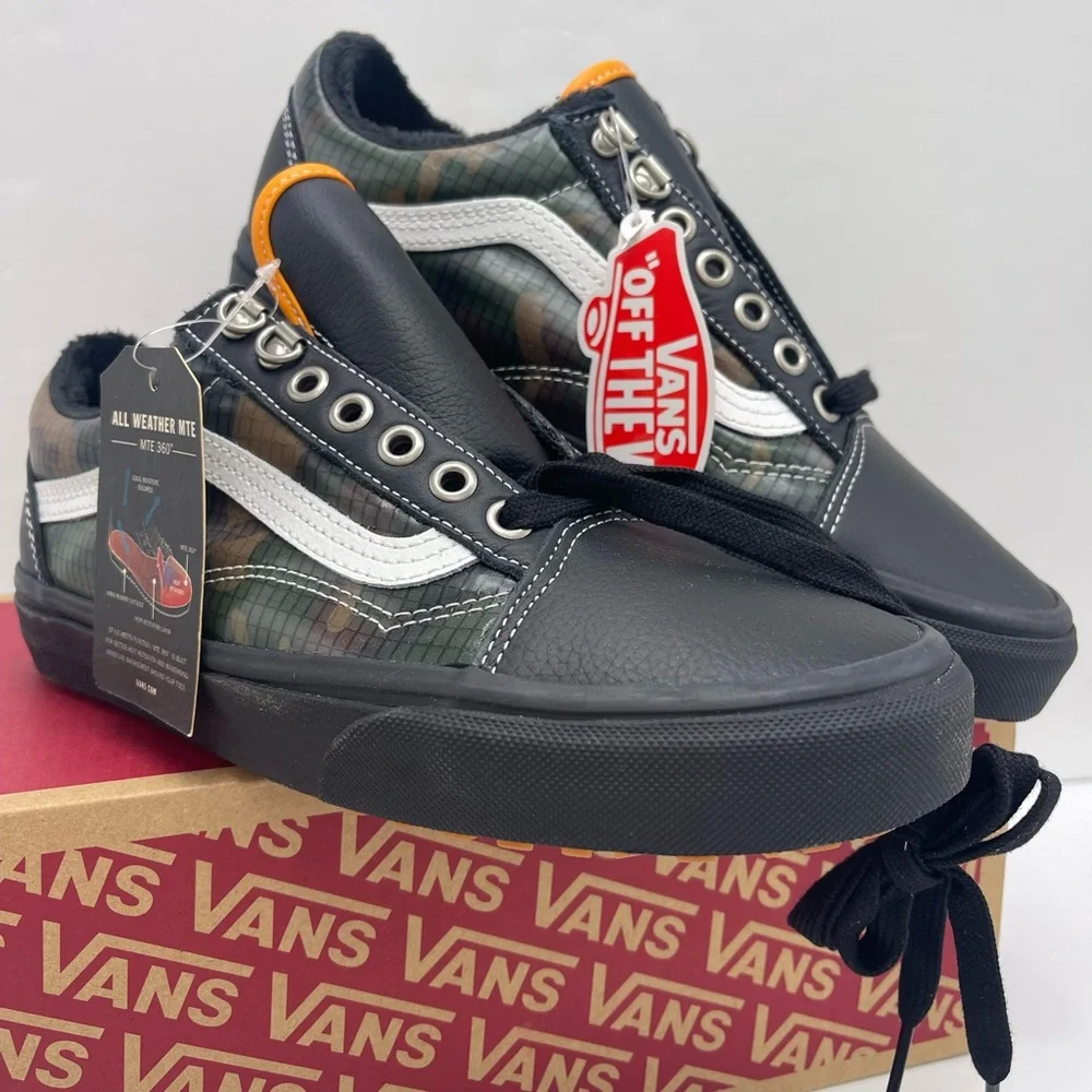 Vans WMNS Old Skool All Weather Mte (Mte) Black/Camouflage Sneakers VN0A348F2TI